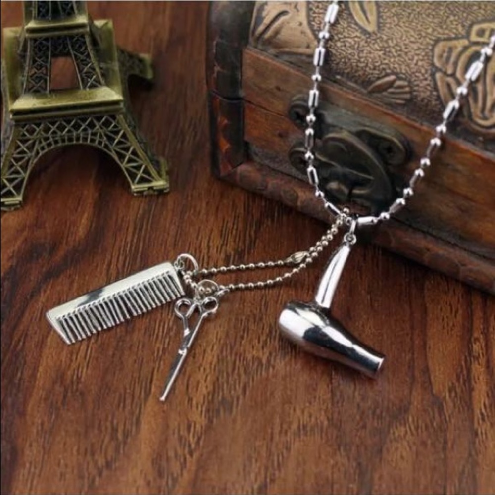 Hairstylist necklace