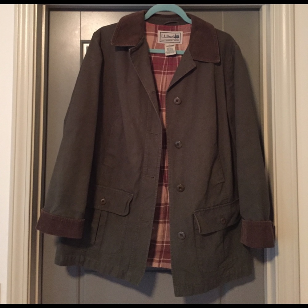 LL Bean Barn Coat