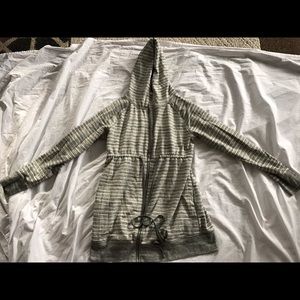 Hardly worn Gap maternity zip-up sweatshirt