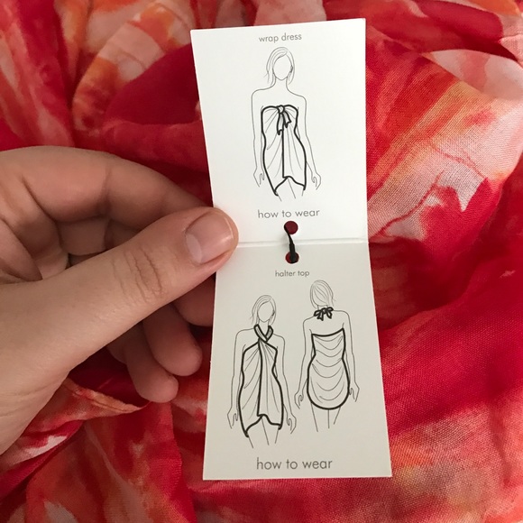 🆕 Calvin Klein wrap scarf - Picture 3 of 5