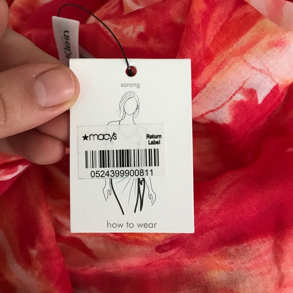 🆕 Calvin Klein wrap scarf - Picture 4 of 5