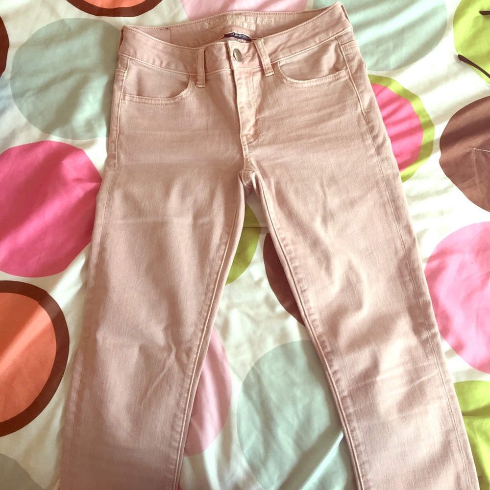 American eagle jegging crop size 2