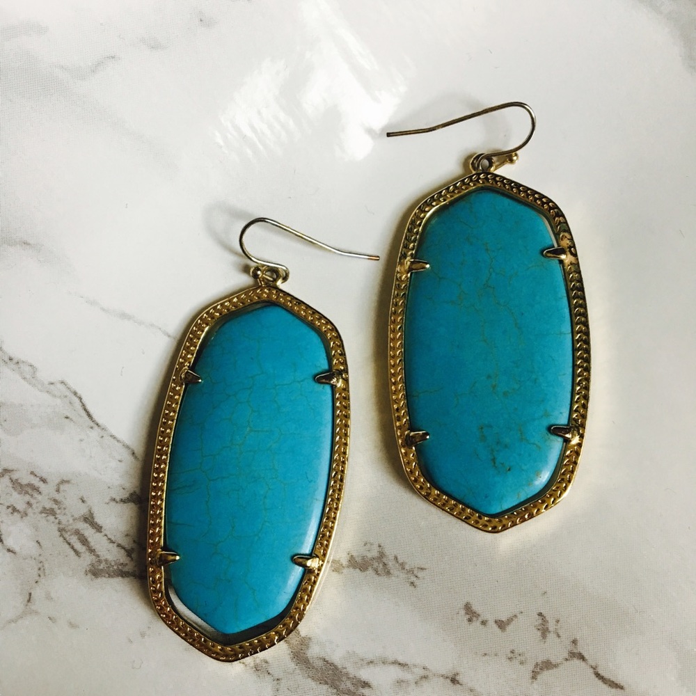 Kendra Scott Danielle Earrings in Turquoise