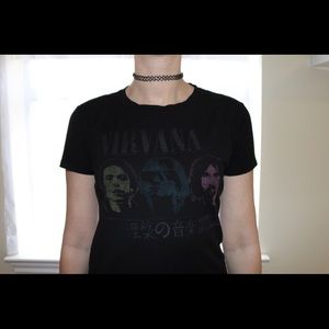 Nirvana Vintage Japanese Band Tee