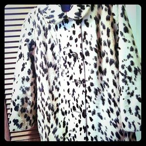 Cheetah fur coat!