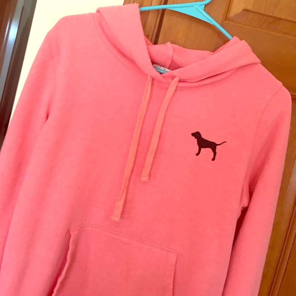 Coral PINK hoodie💕