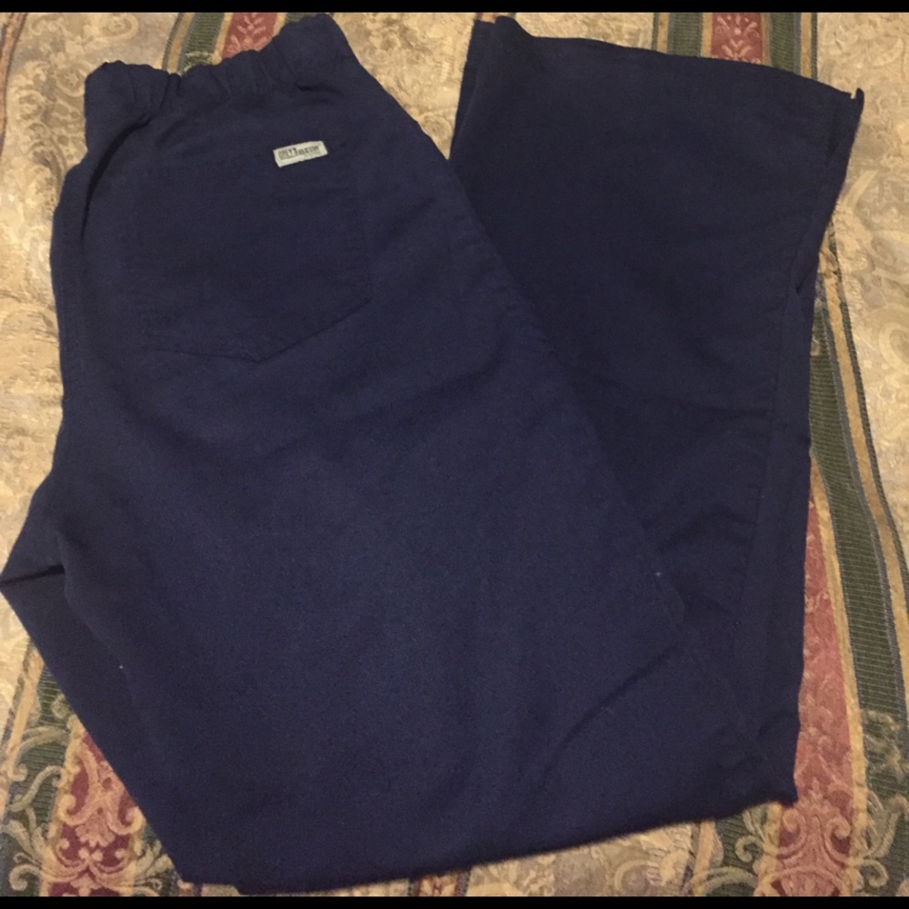 Greys Anatomy navy blue scrub pants