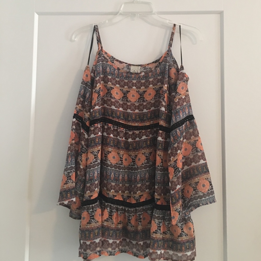 Paper Crane Off the Shoulder Top