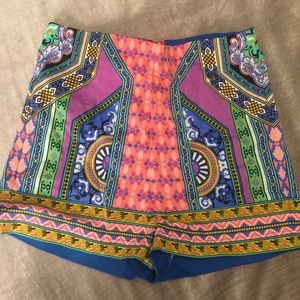 High Waisted colorful shorts from shophopes