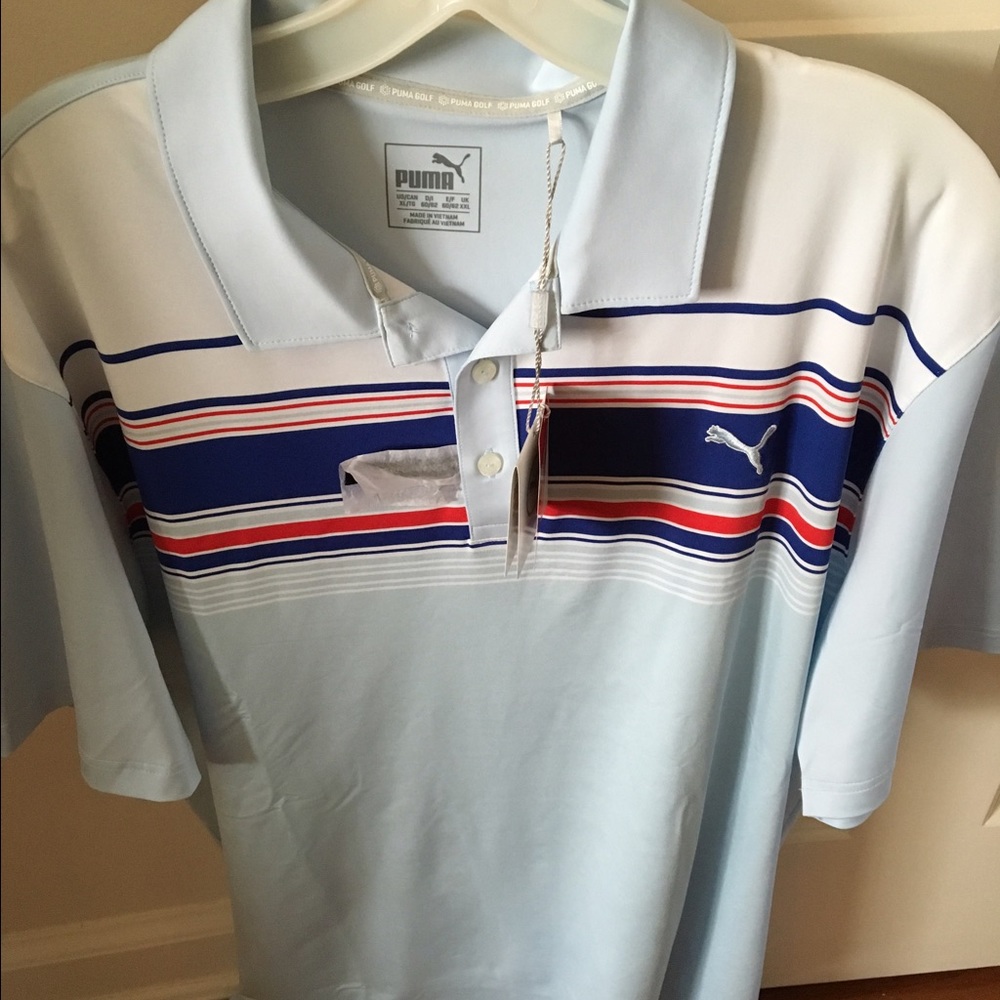 Puma golf shirt. Rickie Fowler. New with tags