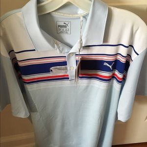 Puma golf shirt. Rickie Fowler. New with tags