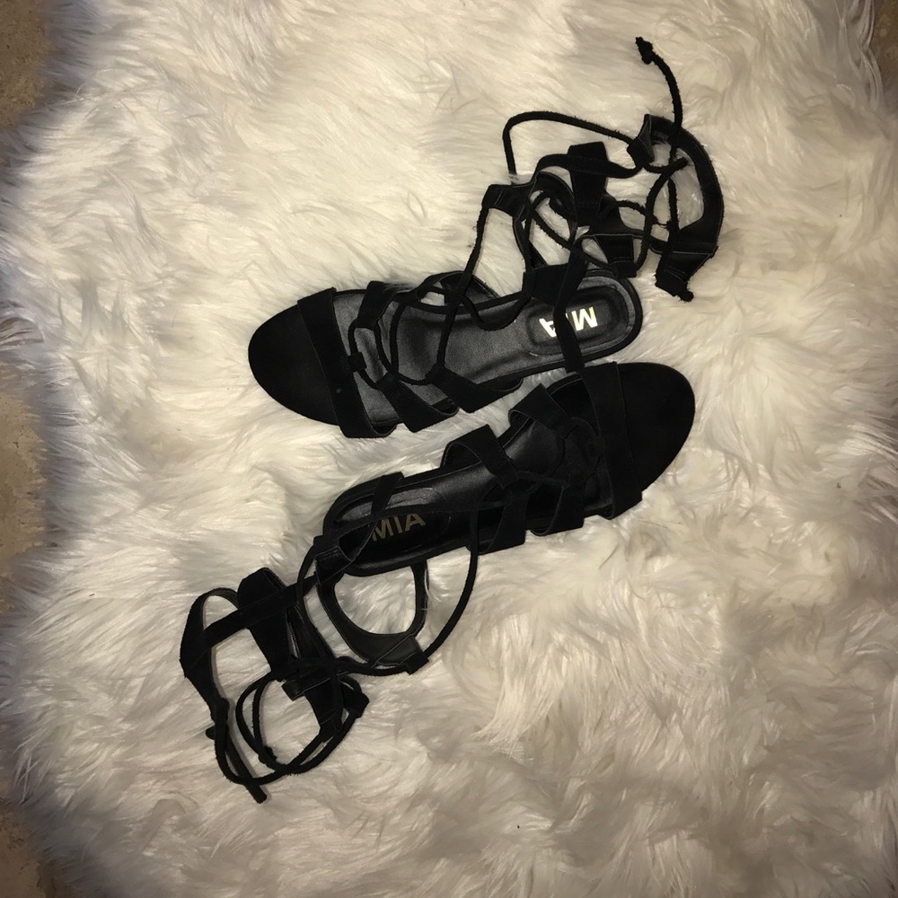 MIA lace up gladiator sandal