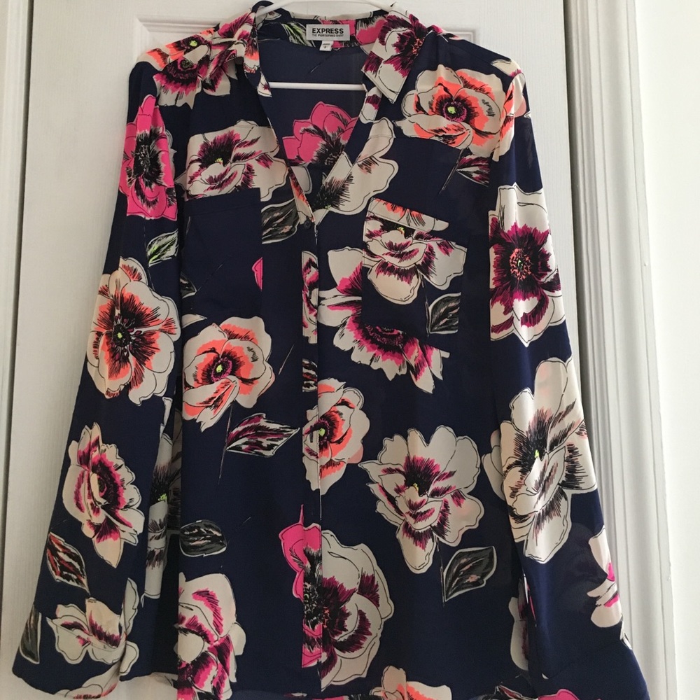 Multi colored blouse