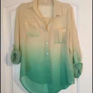 Ombré blouse