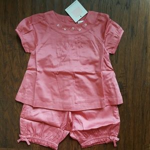 Sweet Janie and Jack Set with Flower Accents