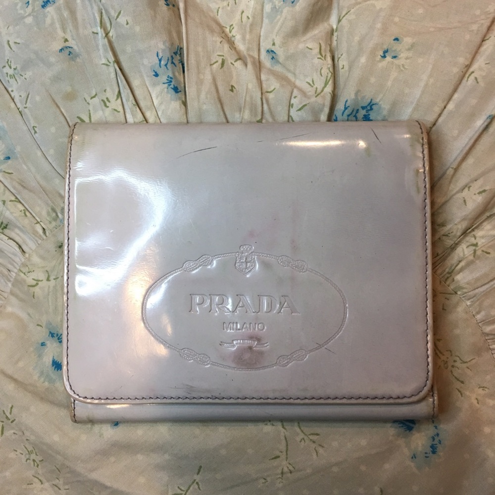 Prada wallet.