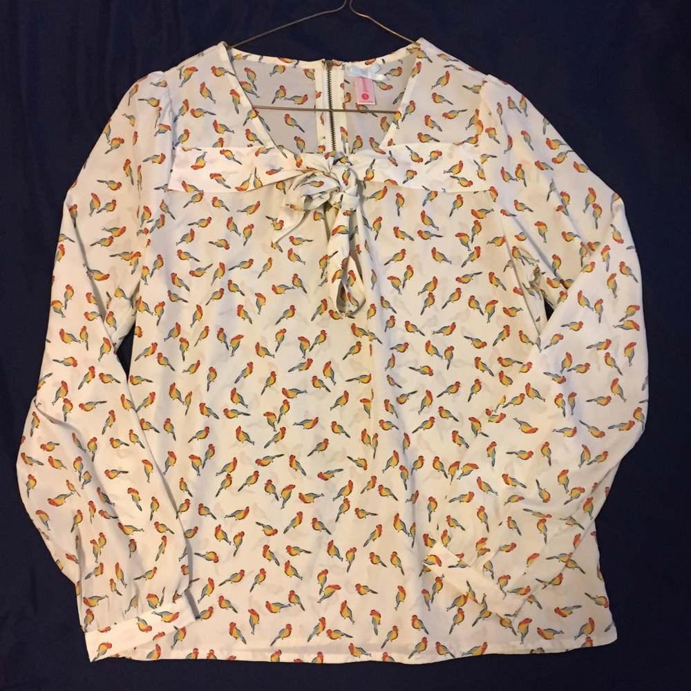 Silky Bird Blouse🐦