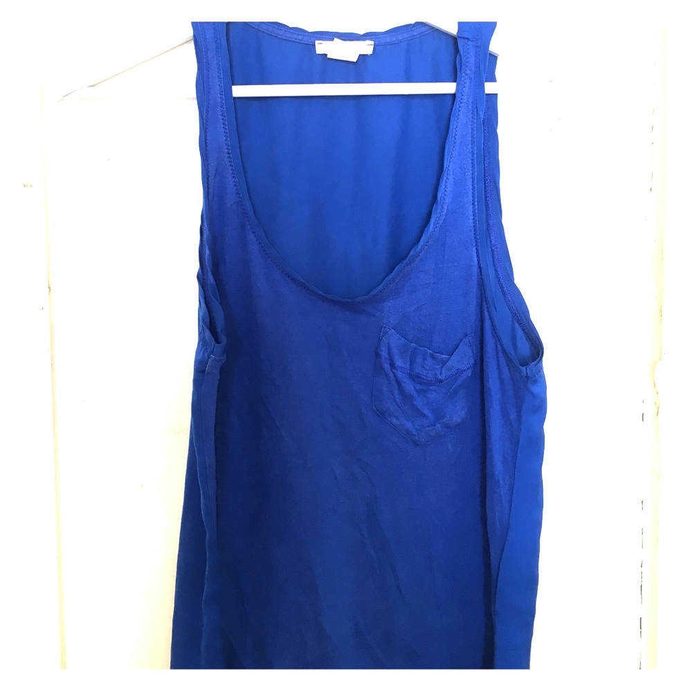 Blue Navy Top