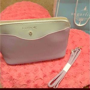 Pink handbag/ shoulder bag