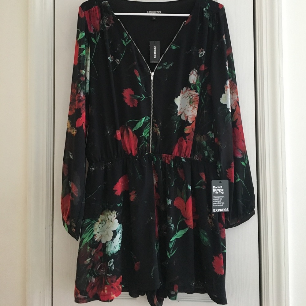 Floral jumpsuit