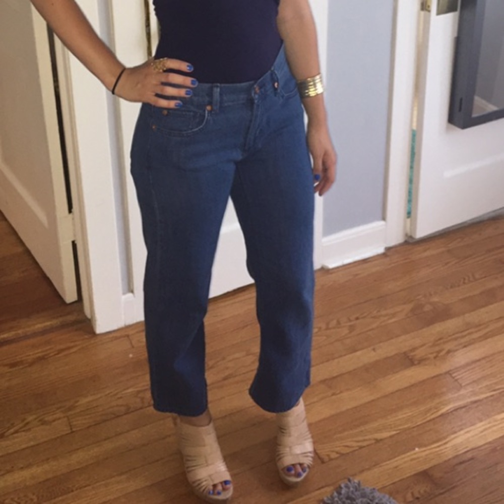 GAP original wide leg crop