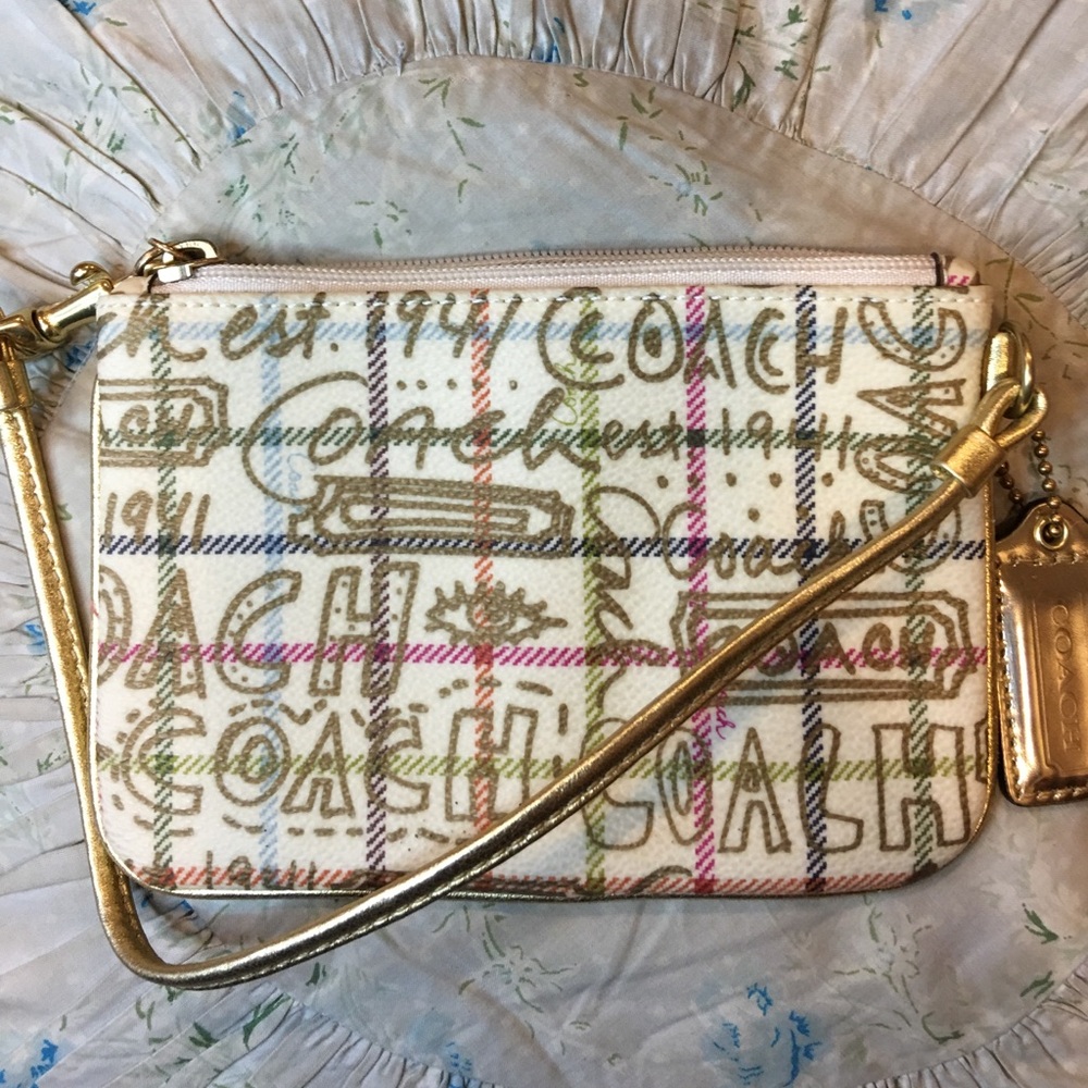 Coach wristlet.
