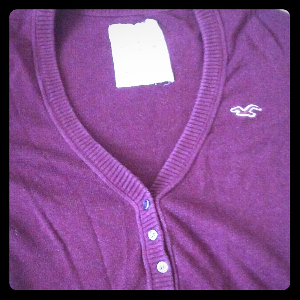Hollister low cut cardigan