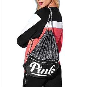 Victoria secret pink drawstring bag