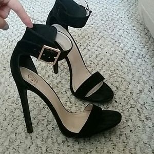 Strappy heels