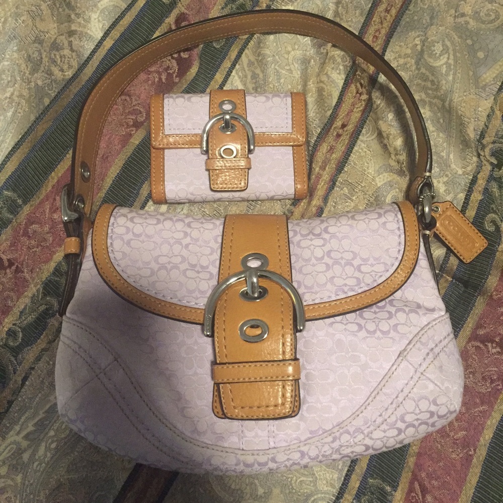 Small coach purse and wallet