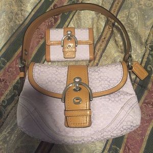 Small coach purse and wallet