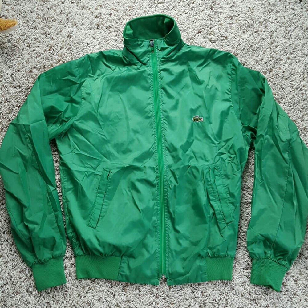 Vintage green Lacoste jacket