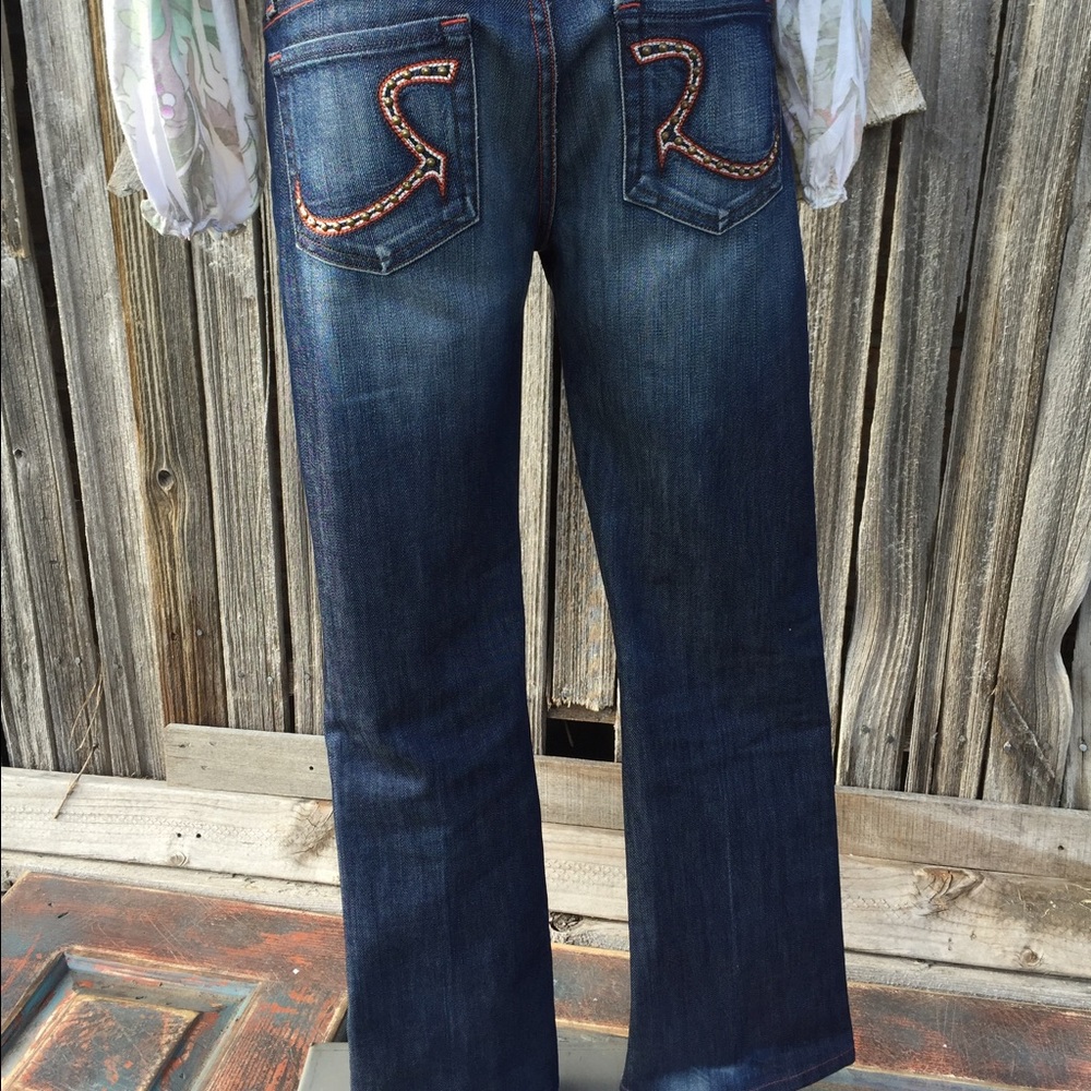 Rock & Republic dark blue denim jeans! Size 27