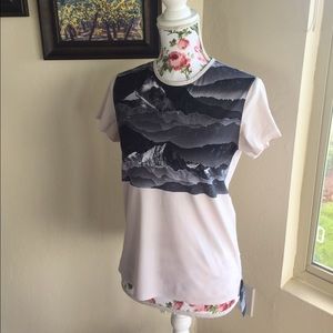Lululemon Snapshot Mountain Tee- 6 EUC