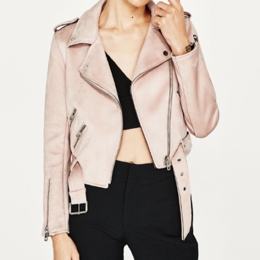 Zara 💞 Suede Effect Jacket. Spring Collection!