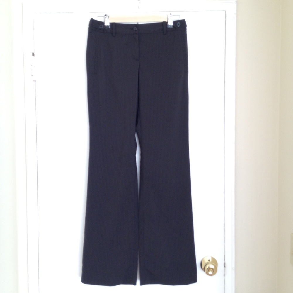The Limited dark gray pinstripe pants. FINAL PRICE
