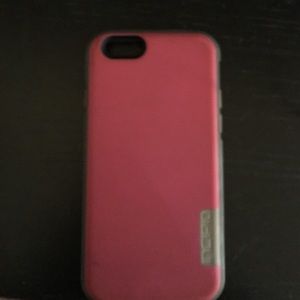 Incipio phone case pink/gray