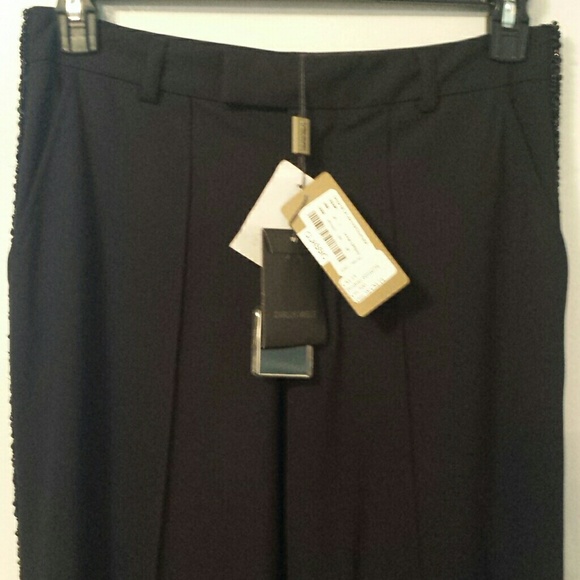 FABULOUS CARLOS MIELE Italian black tuxedo pants - Picture 1 of 3