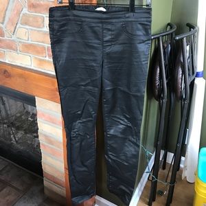 Madewell slip on coated jeggings
