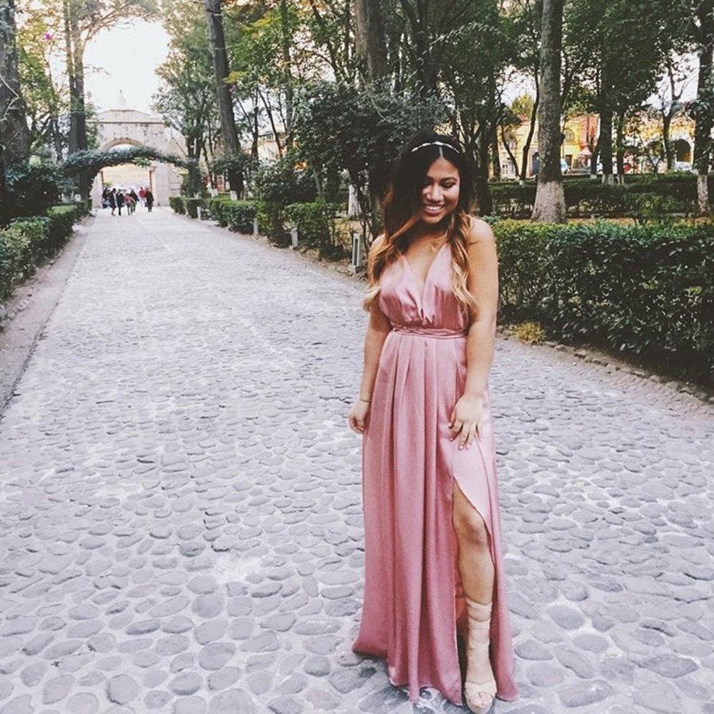 LITA MAXI DRESS - DUSTY PINK (PEPPERMAYO, MURA)