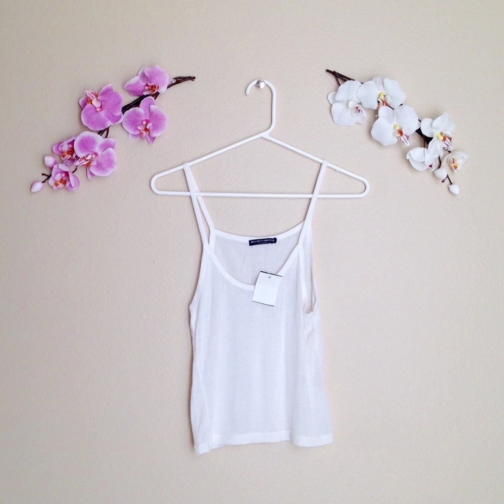 🌈White James Tank