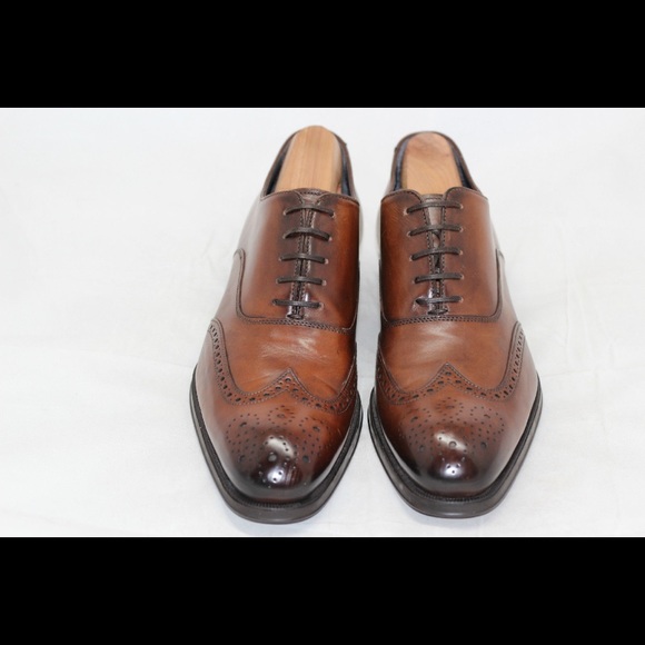 To Boot New York Dodd Burnished Wingtip Oxford 9.5