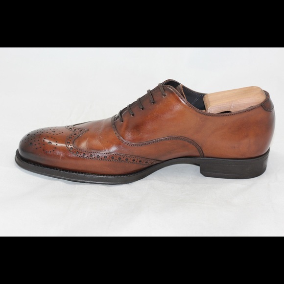 To Boot New York Dodd Burnished Wingtip Oxford 9.5
