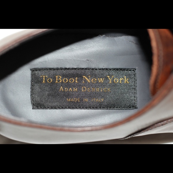 To Boot New York Dodd Burnished Wingtip Oxford 9.5