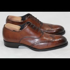 To Boot New York Dodd Burnished Wingtip Oxford 9.5