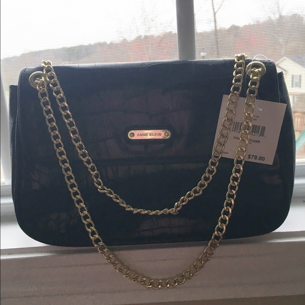 ANNE KLEIN black purse