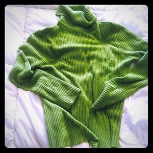 Green sweater size small