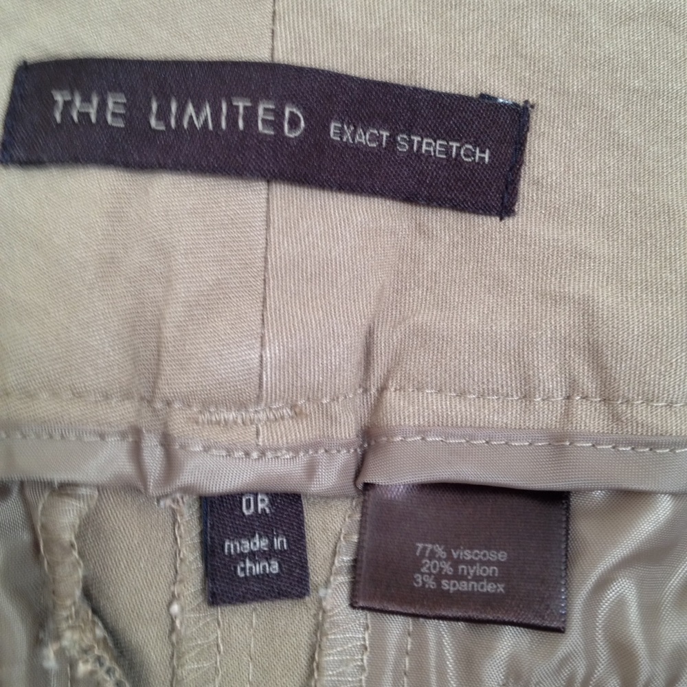 The Limited tan stretch pants. FINAL PRICE - Picture 3 of 5
