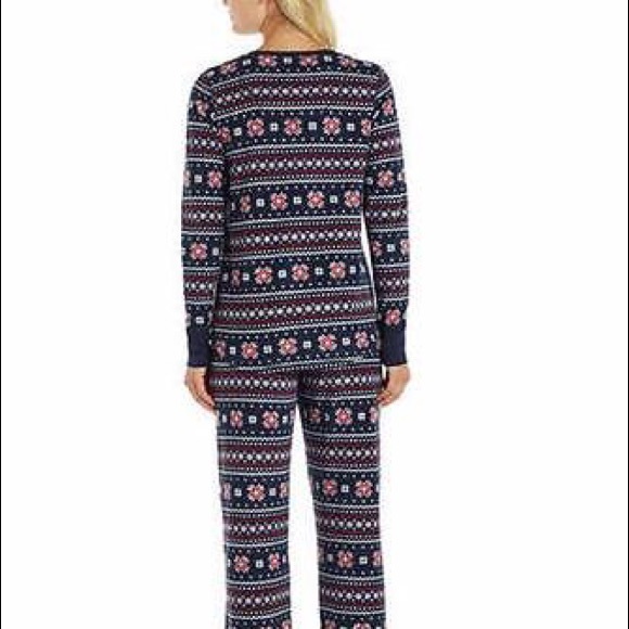 Nautica Women's 2 pc MicroFleece Pajama Set Sale! - Picture 3 of 5