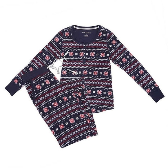 Nautica Women's 2 pc MicroFleece Pajama Set Sale! - Picture 5 of 5